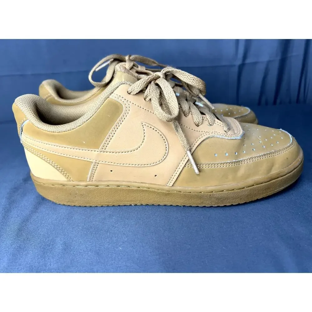 Nike Air Force 1 Low '07 Flax Shoes Size 8 Mens